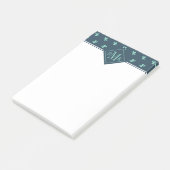 Post-it® Motif simple de cactus (Incliné)