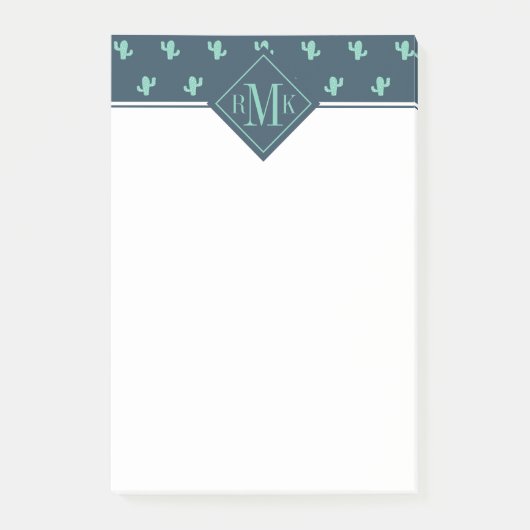 Post-it® Motif simple de cactus (Devant)