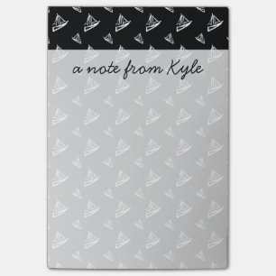 Post-it® Motif Sketchy  Ajouter votre nom