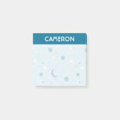 Post-it® Motif Sky & Space bleu (Devant)