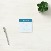 Post-it® Motif Sky & Space bleu (Bureau)