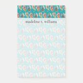 Post-it® Motif succulent de cactus graphique abstrait (Devant)