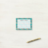 Post-it® Motif Succulent de Cactus Graphiques Abstraits (Sur un bureau)