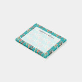 Post-it® Motif Succulent de Cactus Graphiques Abstraits (Incliné)
