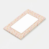 Post-it® Motif sucre de canne doux (Incliné)