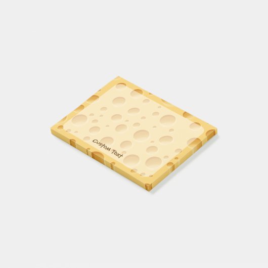Post-it® Motif suisse au fromage (Incliné)