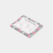 Post-it® Motif texturisé par ananas géométrique (Incliné)