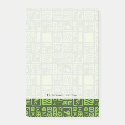 Post-it® Motif Tiki (Devant)