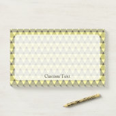Post-it® Motif triangles (Sur un bureau)