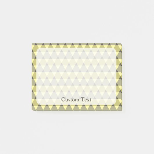 Post-it® Motif triangles (Devant)