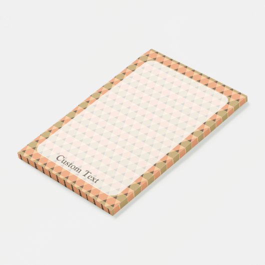 Post-it® Motif triangles (Incliné)