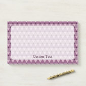 Post-it® Motif triangles (Sur un bureau)
