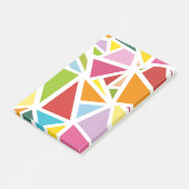 Post-it® Motif triangles colorés 4 (Incliné)