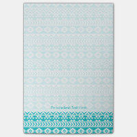 Motif tribal Turquoise Grunge Aztec