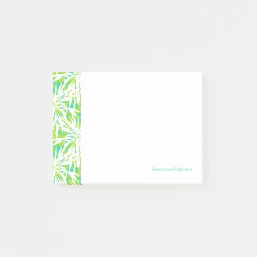 Post-it® Motif tropical de palmettes (Devant)