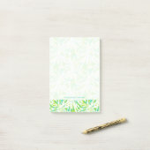 Post-it® Motif tropical de palmettes (Sur un bureau)