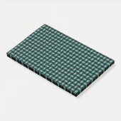 Post-it® Motif turquoise Black Weaver (Incliné)