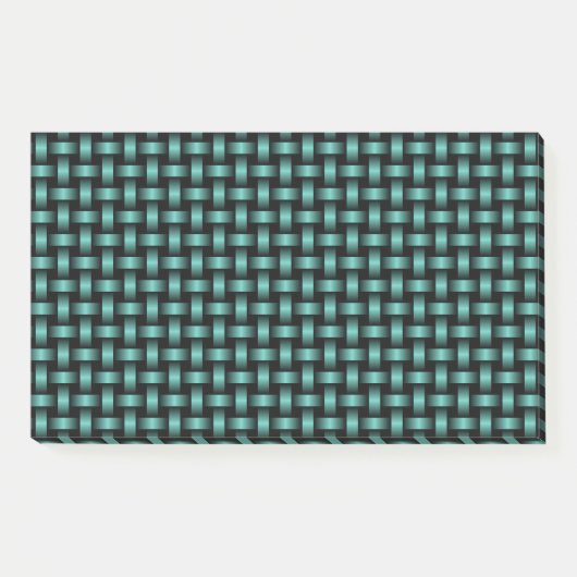 Post-it® Motif turquoise Black Weaver (Devant)