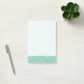 Post-it® Motif Turquoise Peony (Bureau)