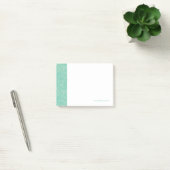 Post-it® Motif Turquoise Peony (Bureau)