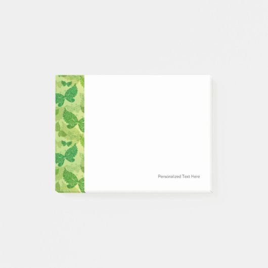 Post-it® Motif vert de printemps (Devant)