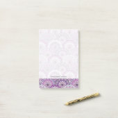Post-it® Motif vintage (Sur un bureau)