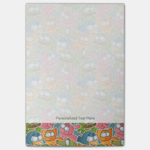 Post-it® motif Vintage avec des animaux de compagnie