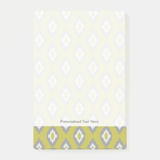 Post-it® Motif vintage d'Ikat (Devant)