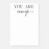 Post-it® Motivation Positive Vous Êtes Suffisamment Cité (Devant)