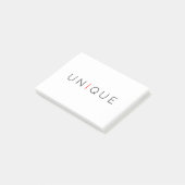 Post-it® Motivation unique Inspiration Citation (Incliné)