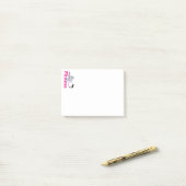Post-it® Mots de fitness (Sur un bureau)