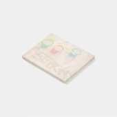 Post-it® Mots de sable de plage (Incliné)
