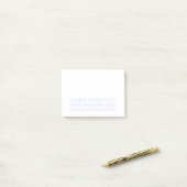 Post-it® Mots Dentaires Pastel (Sur un bureau)