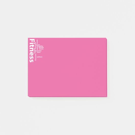 Post-it® Mots fitness (Devant)
