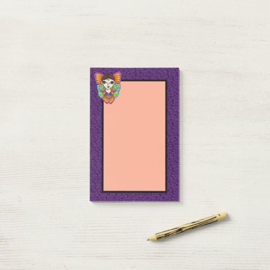 Post-it® Mots pour notes (Sur un bureau)