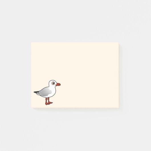 Post-it® Mouette argentée de Birdorable (Devant)