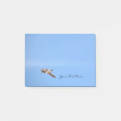 Post-it® Mouette en vol bleu (Devant)