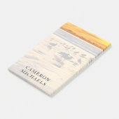 Post-it® Mouettes Sur La Plage Au Coucher Du Soleil (Incliné)