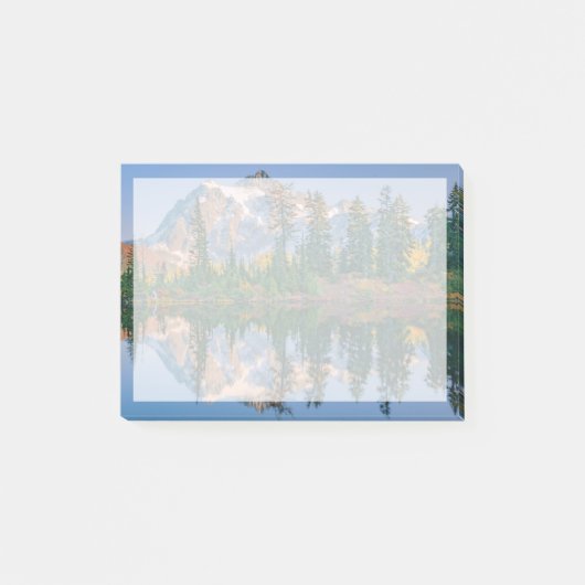 Post-it® Mount Shuksan mirrored in Reflection Lake (Devant)