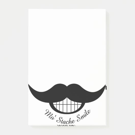 Post-it® Moustache (Devant)
