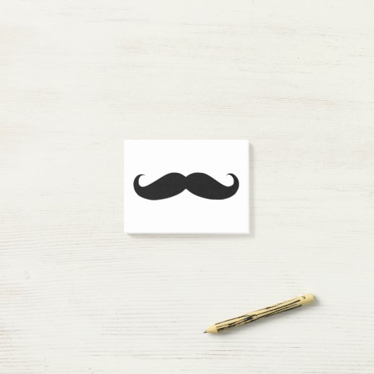 Post-it® Moustache (Sur un bureau)