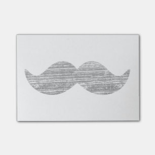 Post-it® Moustache noire