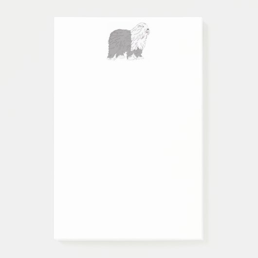 Post-it® Mouton anglais (Devant)