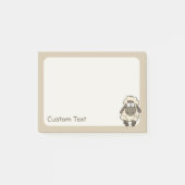 Post-it® Mouton dessin animé beige (Devant)