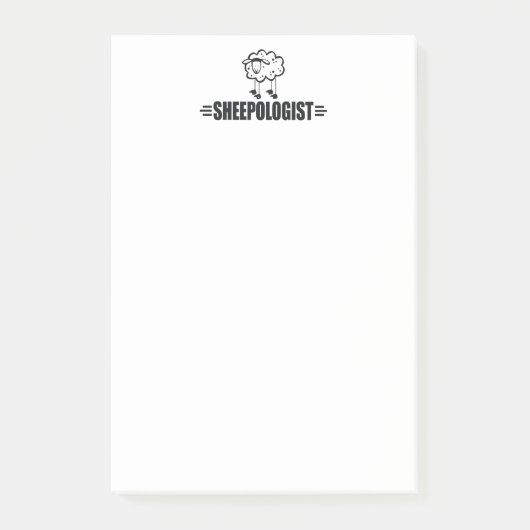 Post-it® Mouton drôle (Devant)