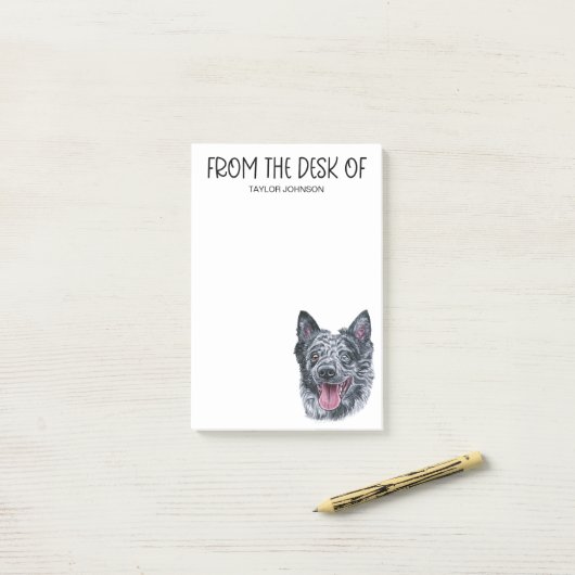 Post-it® Mudi Lover (Sur un bureau)