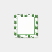 Post-it® Mugs de bière verte - Notes blanches (Devant)