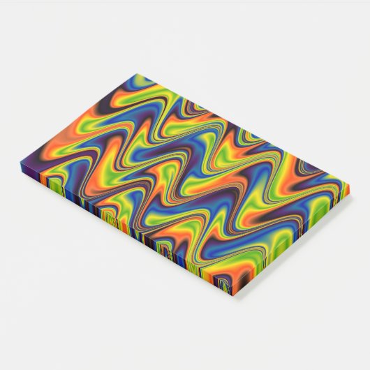 Post-it® Multicolor Abstrait (Incliné)