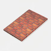 Post-it® Mur de briques rouge (Incliné)