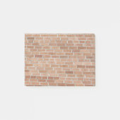 Post-it® Mur en brique de tons désert (Devant)